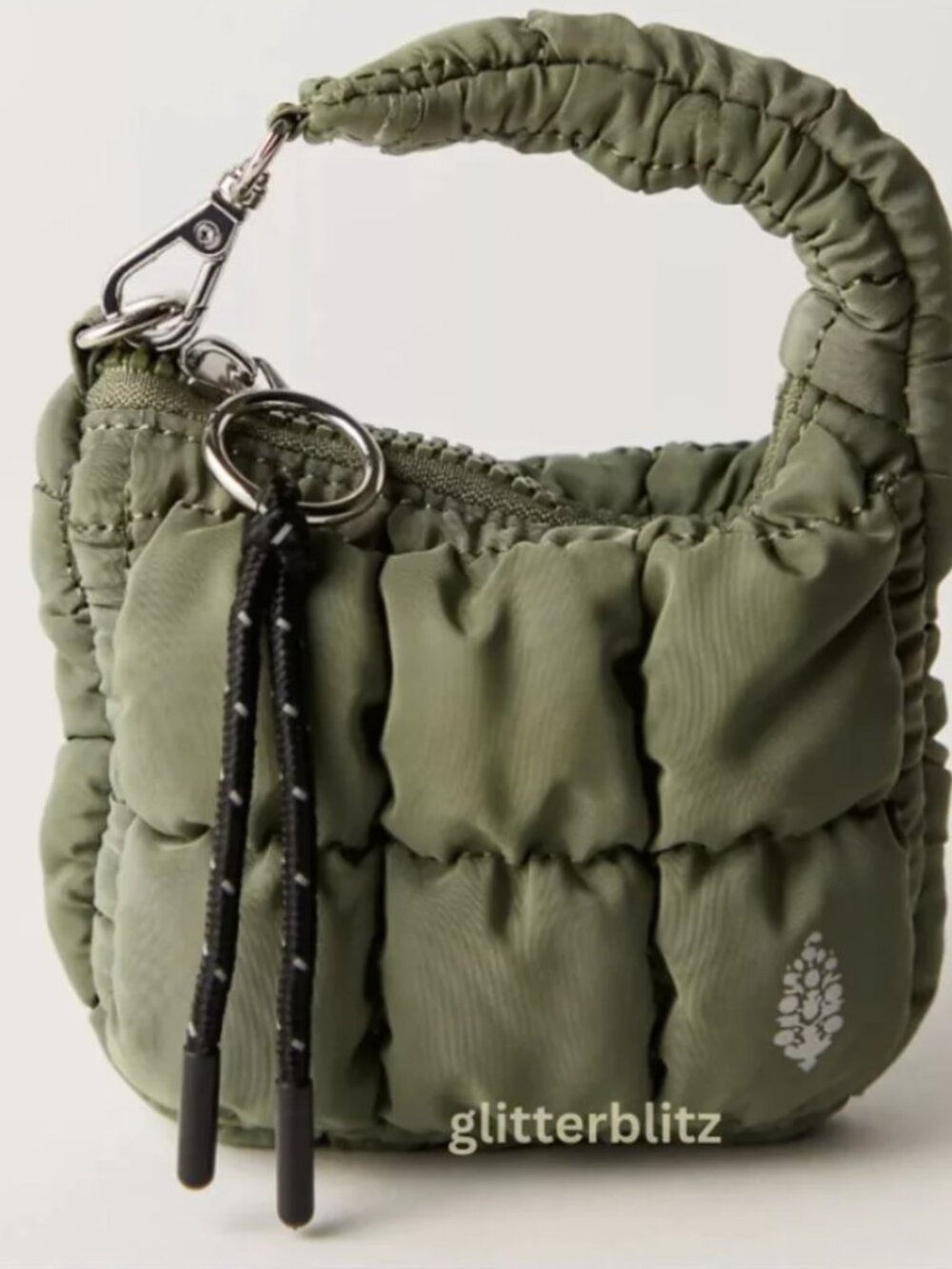 Free People Quilted Micro Pouch